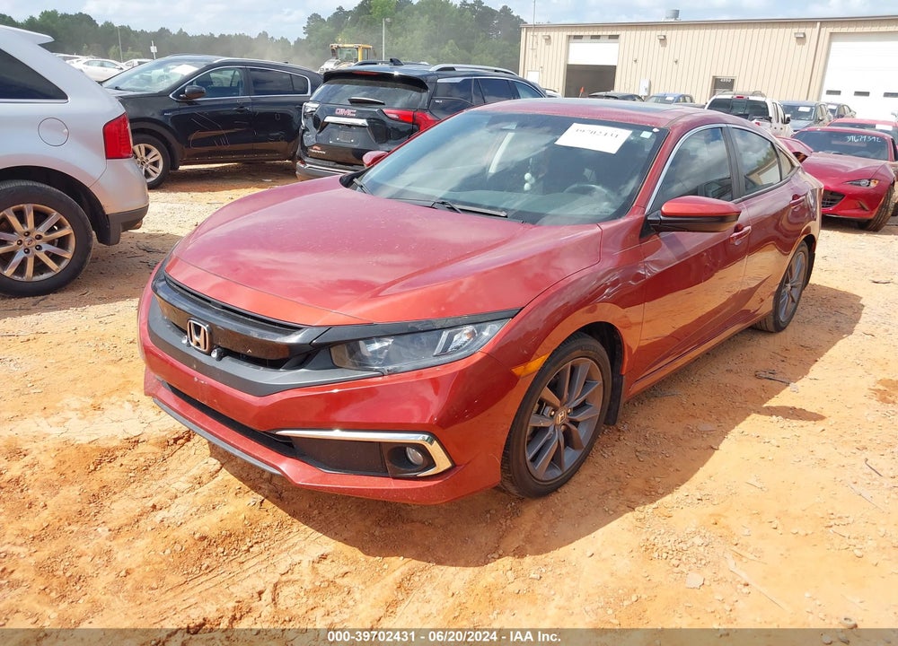 2019 HONDA CIVIC EX VIN: 19XFC1F3XKE014569