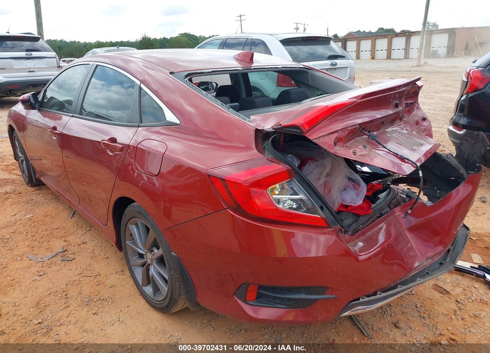 2019 HONDA CIVIC EX VIN: 19XFC1F3XKE014569