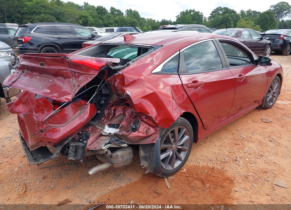 2019 HONDA CIVIC EX VIN: 19XFC1F3XKE014569