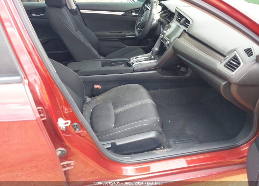 2019 HONDA CIVIC EX VIN: 19XFC1F3XKE014569