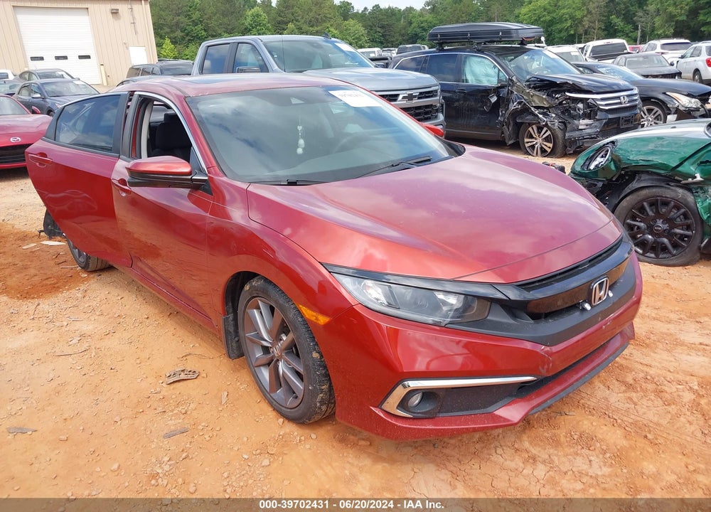 2019 HONDA CIVIC EX VIN: 19XFC1F3XKE014569