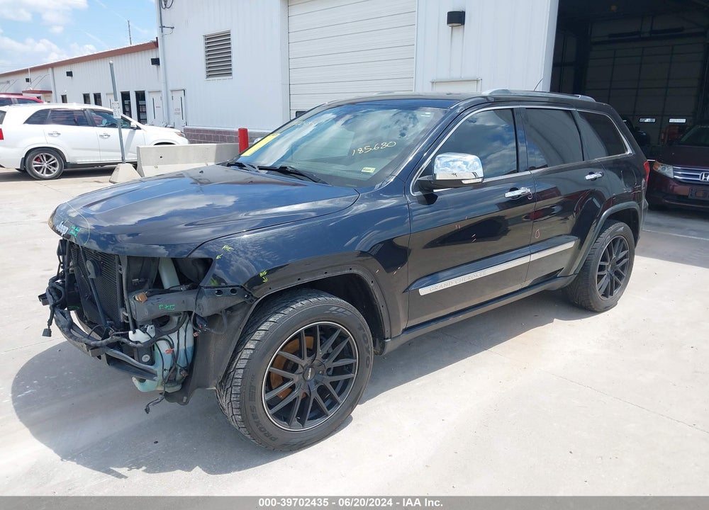 2011 JEEP GRAND CHEROKEE OVERLAND VIN: 1J4RR6GG5BC608529