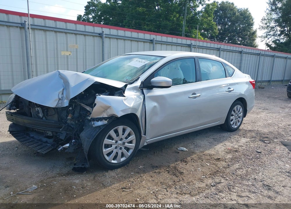 2019 NISSAN SENTRA S VIN: 3N1AB7AP1KY247140