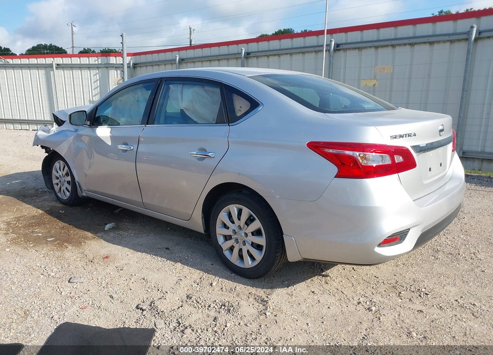 2019 NISSAN SENTRA S VIN: 3N1AB7AP1KY247140