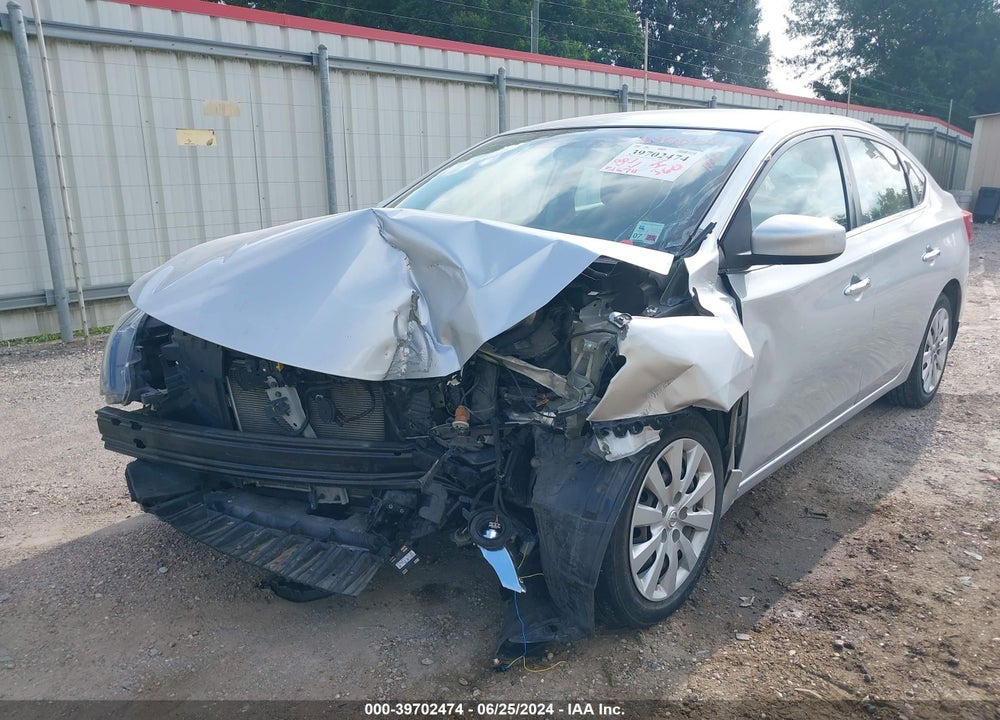 2019 NISSAN SENTRA S VIN: 3N1AB7AP1KY247140