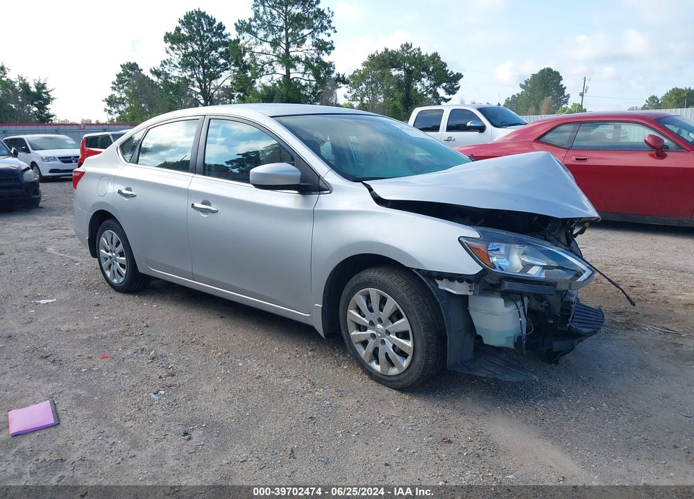2019 NISSAN SENTRA S VIN: 3N1AB7AP1KY247140