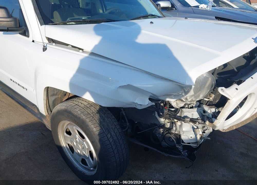2017 JEEP PATRIOT SPORT FWD VIN: 1C4NJPBB2HD209092