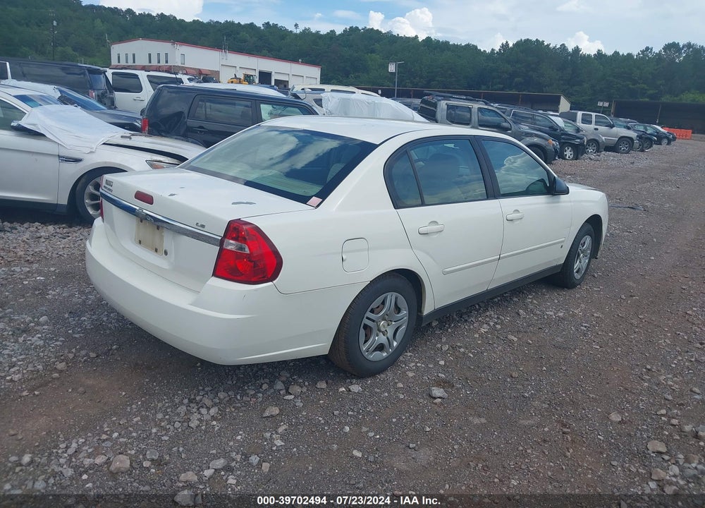 2007 CHEVROLET MALIBU LS VIN: 1G1ZS58F87F114870