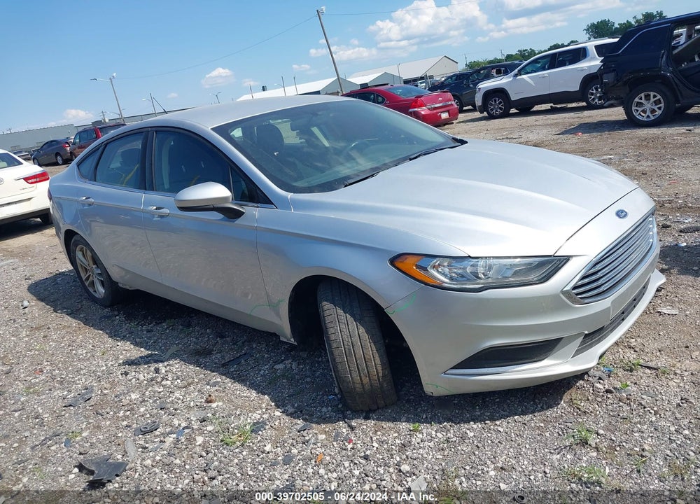 2018 FORD FUSION SE VIN: 3FA6P0HD4JR179891