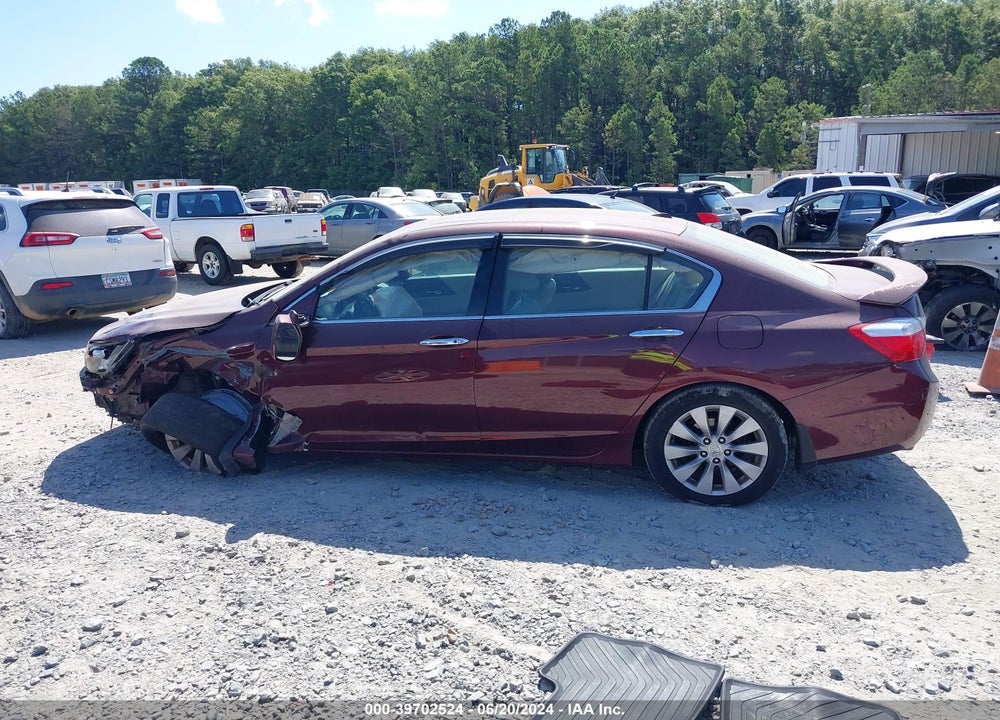 2014 HONDA ACCORD EX-L V-6 VIN: 1HGCR3F84EA008137