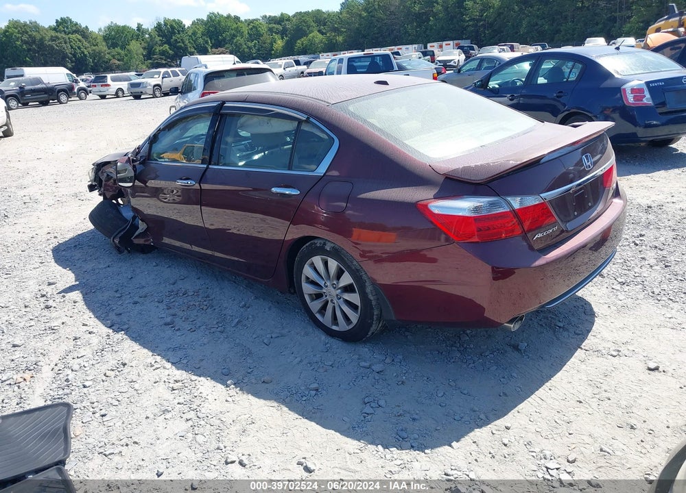 2014 HONDA ACCORD EX-L V-6 VIN: 1HGCR3F84EA008137