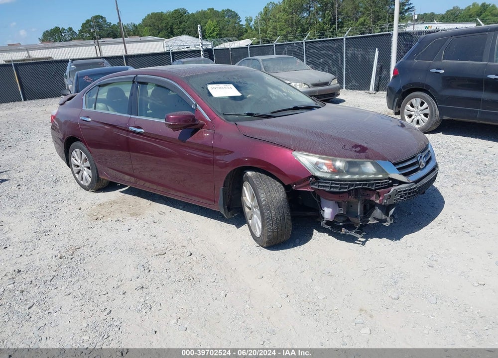 2014 HONDA ACCORD EX-L V-6 VIN: 1HGCR3F84EA008137