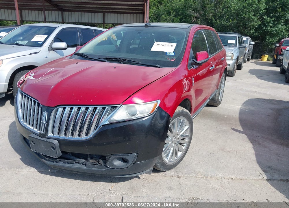 2011 LINCOLN MKX VIN: 2LMDJ6JK3BBJ23634