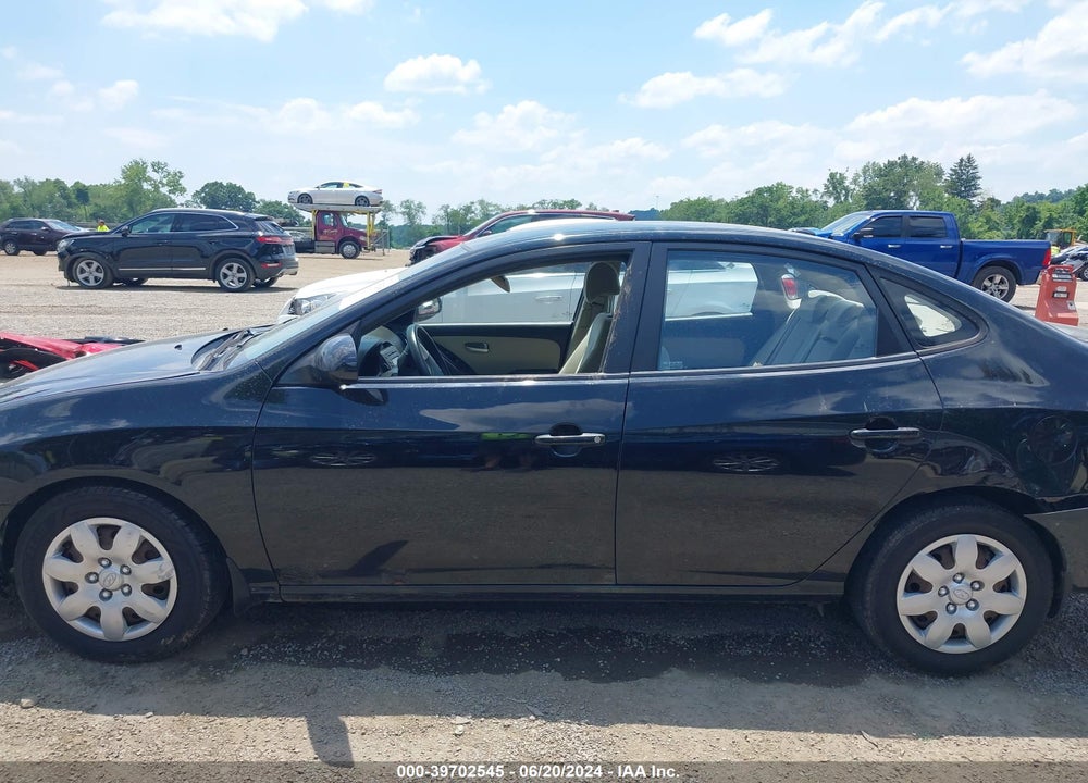 2007 HYUNDAI ELANTRA VIN: KMHDU46D07U089672
