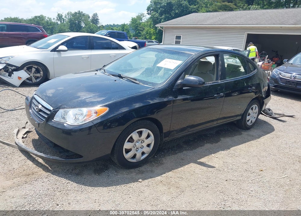 2007 HYUNDAI ELANTRA VIN: KMHDU46D07U089672