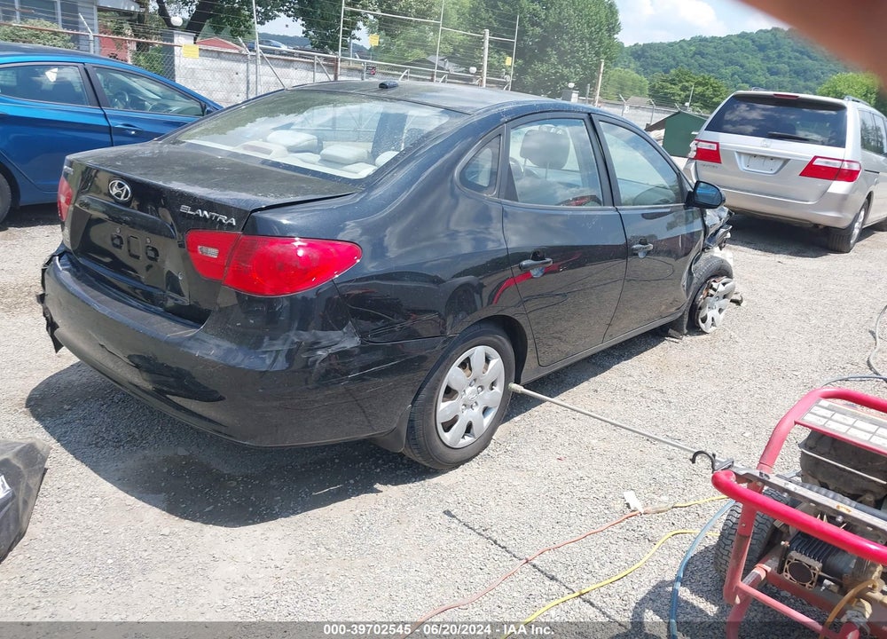 2007 HYUNDAI ELANTRA VIN: KMHDU46D07U089672
