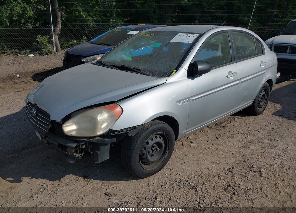 2006 HYUNDAI ACCENT GLS VIN: KMHCN46C16U017653