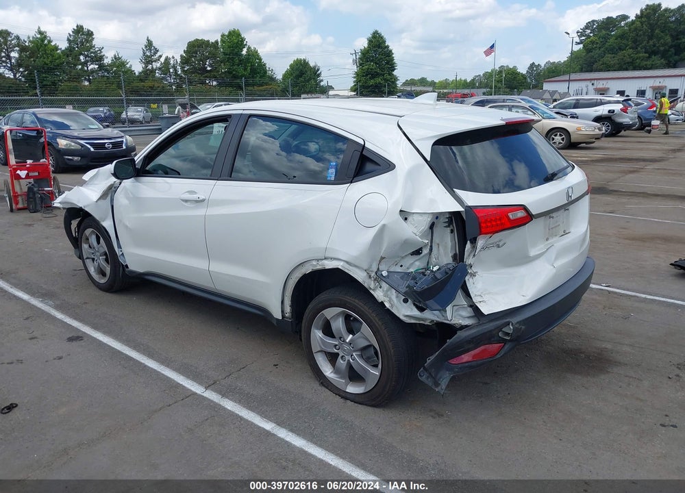 2022 HONDA HR-V 2WD LX VIN: 3CZRU5H32NM737531
