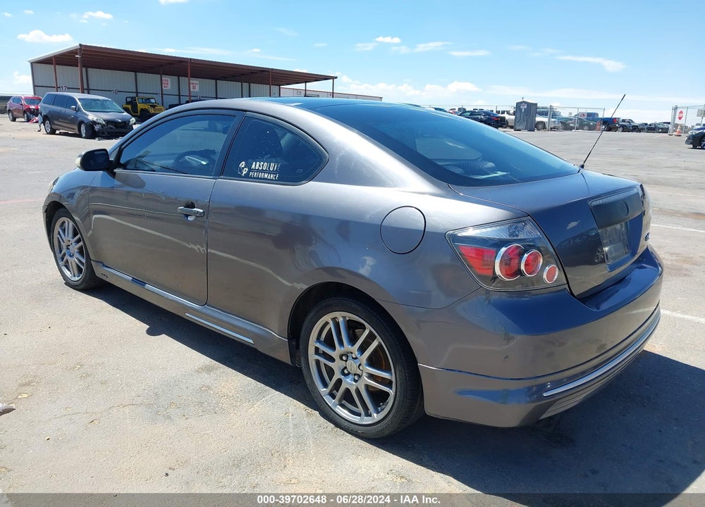 2008 SCION TC VIN: JTKDE167980272595