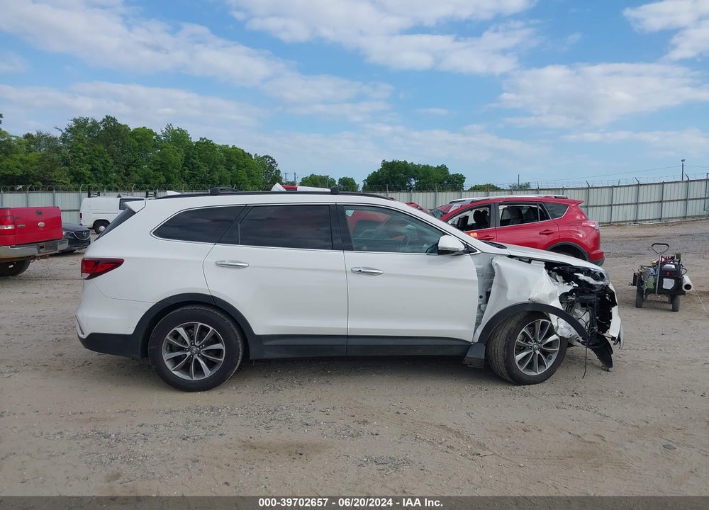 2018 HYUNDAI SANTA FE SE VIN: KM8SN4HF6JU290843
