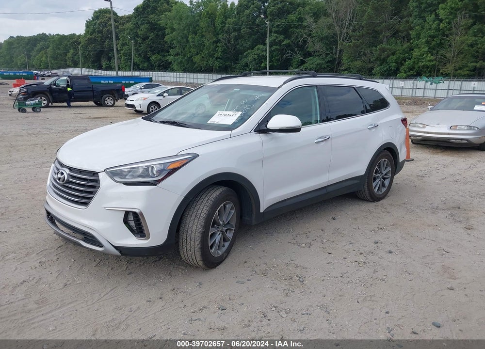 2018 HYUNDAI SANTA FE SE VIN: KM8SN4HF6JU290843