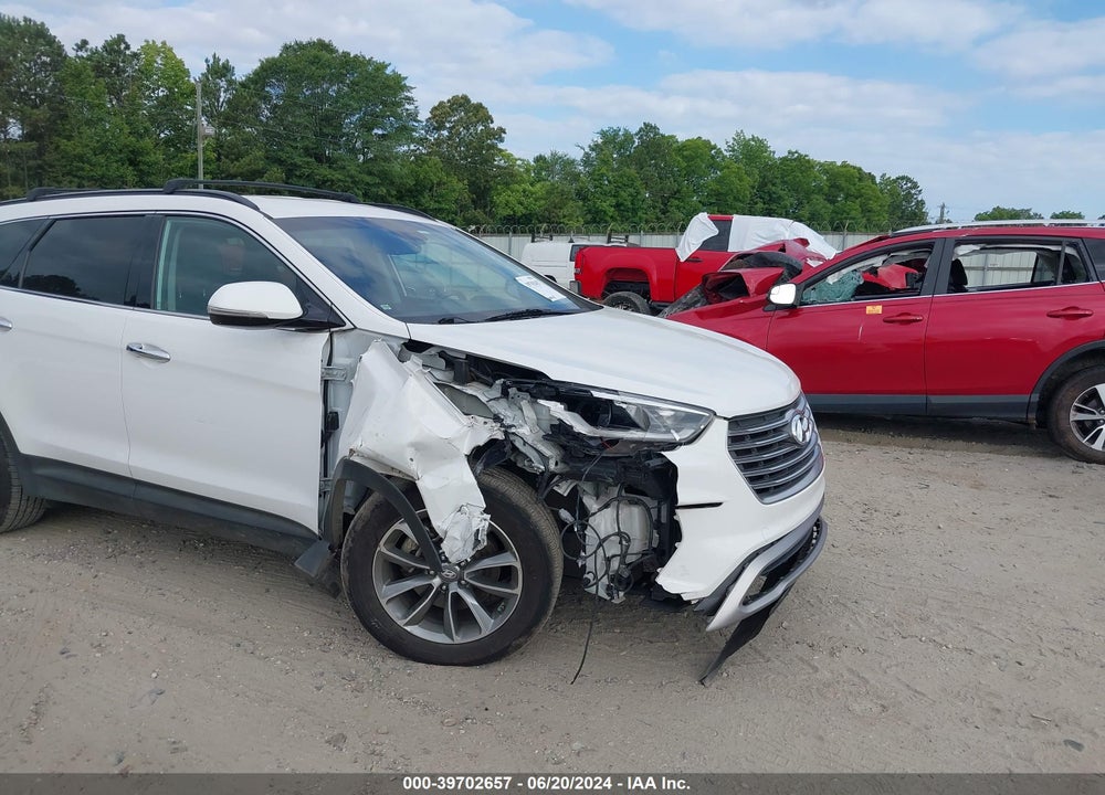 2018 HYUNDAI SANTA FE SE VIN: KM8SN4HF6JU290843