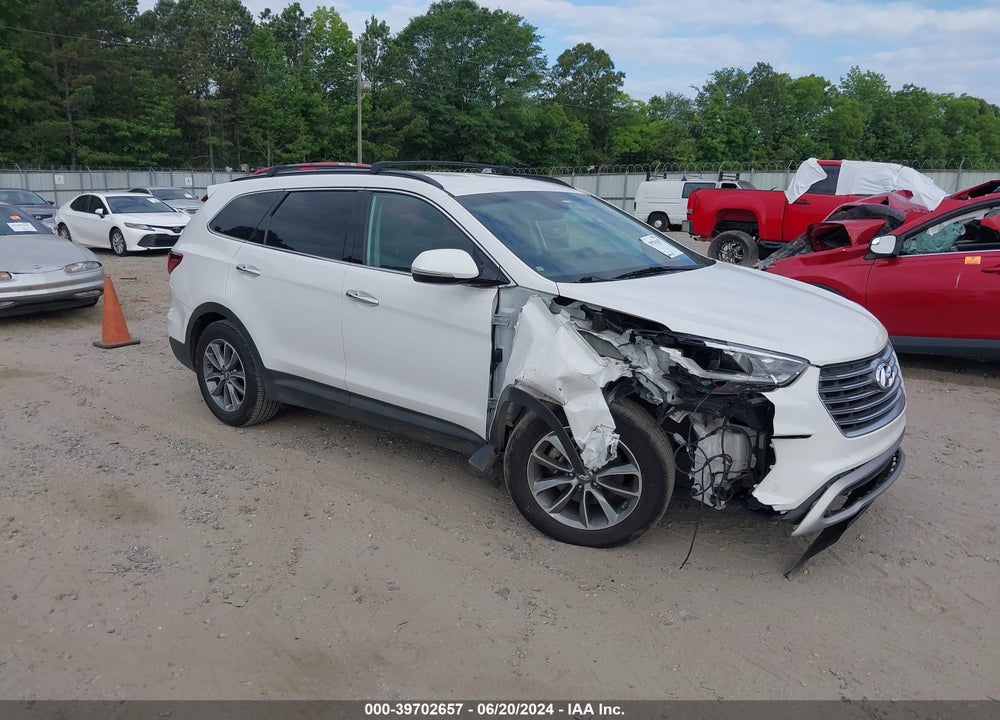 2018 HYUNDAI SANTA FE SE VIN: KM8SN4HF6JU290843