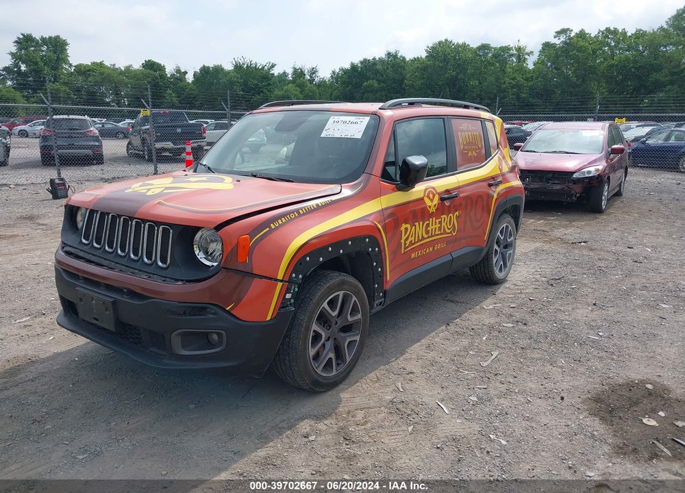 2015 JEEP RENEGADE LATITUDE VIN: ZACCJBBTXFPB94746