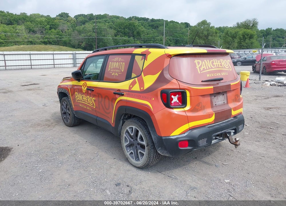 2015 JEEP RENEGADE LATITUDE VIN: ZACCJBBTXFPB94746