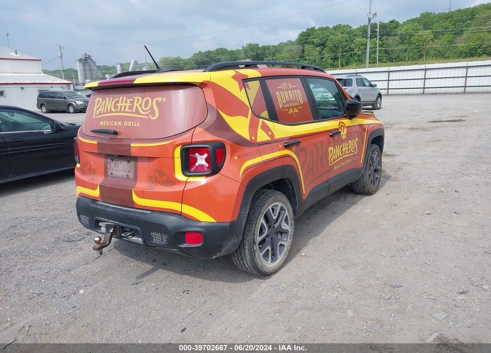 2015 JEEP RENEGADE LATITUDE VIN: ZACCJBBTXFPB94746