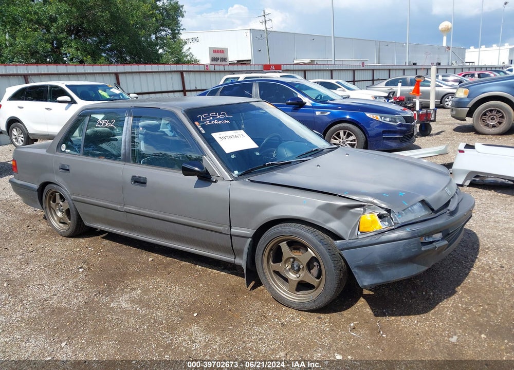 1991 HONDA CIVIC DX VIN: 1HGED354XML075866