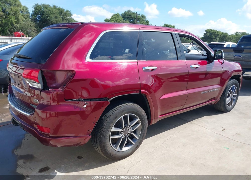 2019 JEEP GRAND CHEROKEE OVERLAND 4X4 VIN: 1C4RJFCG5KC834444