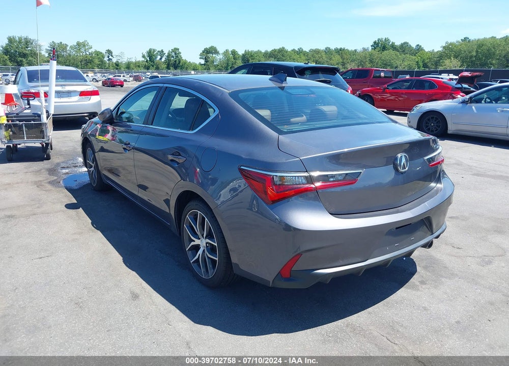 2019 ACURA ILX PREMIUM PACKAGE/TECHNOLOGY PACKAGE VIN: 19UDE2F72KA004553