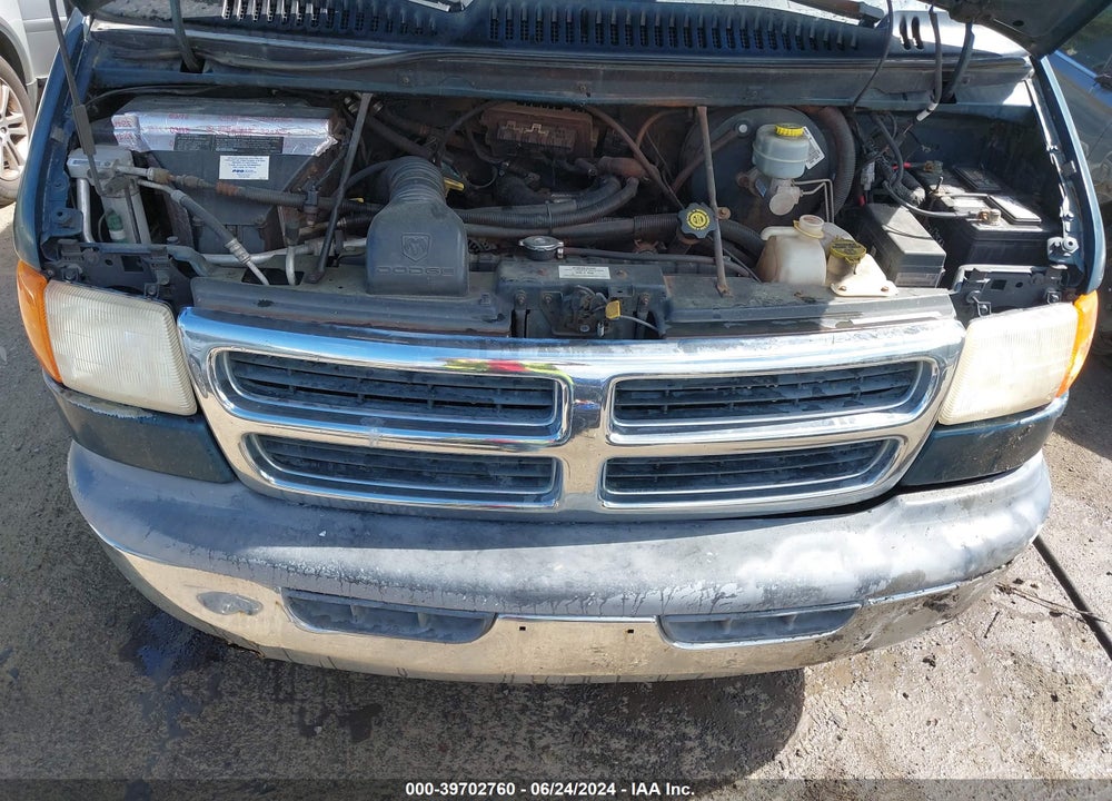2000 DODGE RAM VAN 1500 CONVERSION VIN: 2B6HB11Y2YK103653