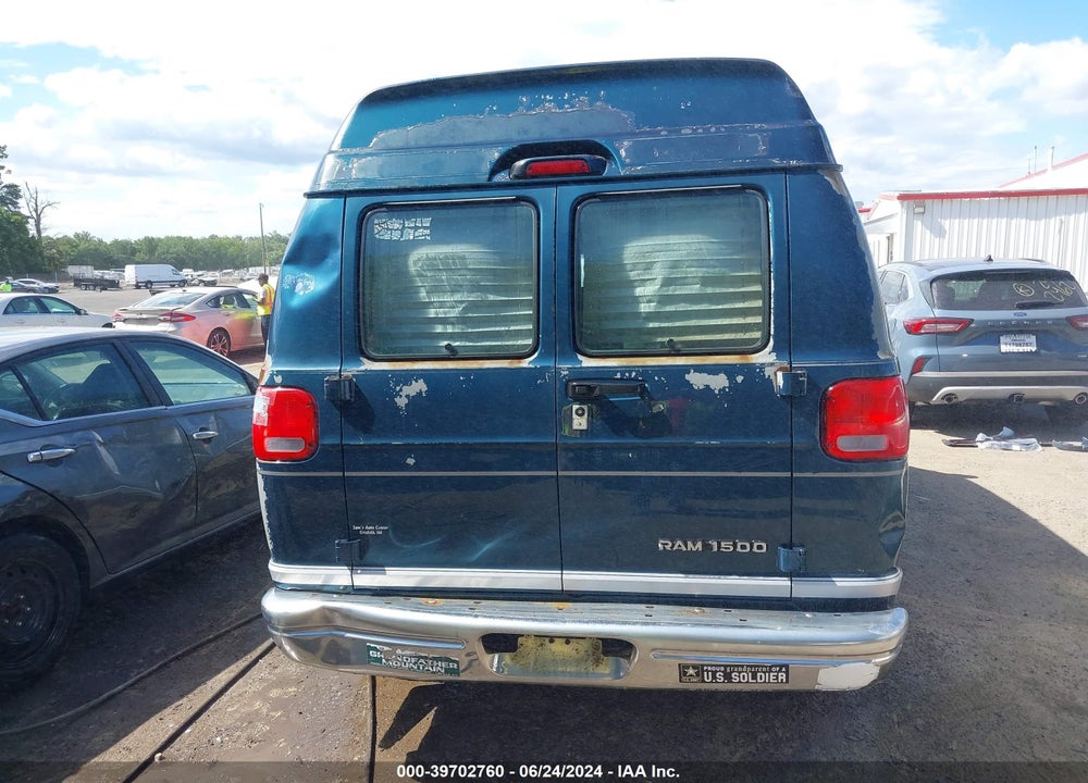 2000 DODGE RAM VAN 1500 CONVERSION VIN: 2B6HB11Y2YK103653