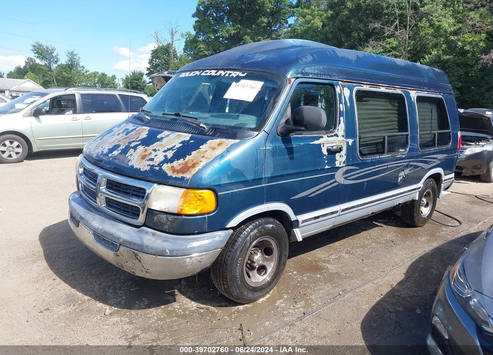 2000 DODGE RAM VAN 1500 CONVERSION VIN: 2B6HB11Y2YK103653