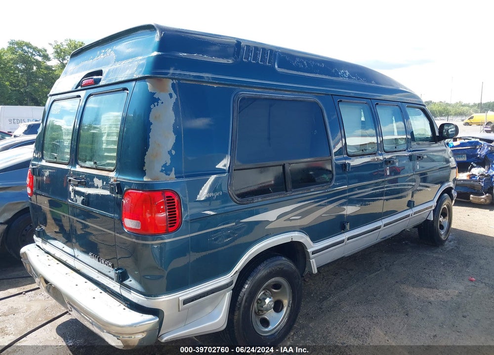 2000 DODGE RAM VAN 1500 CONVERSION VIN: 2B6HB11Y2YK103653