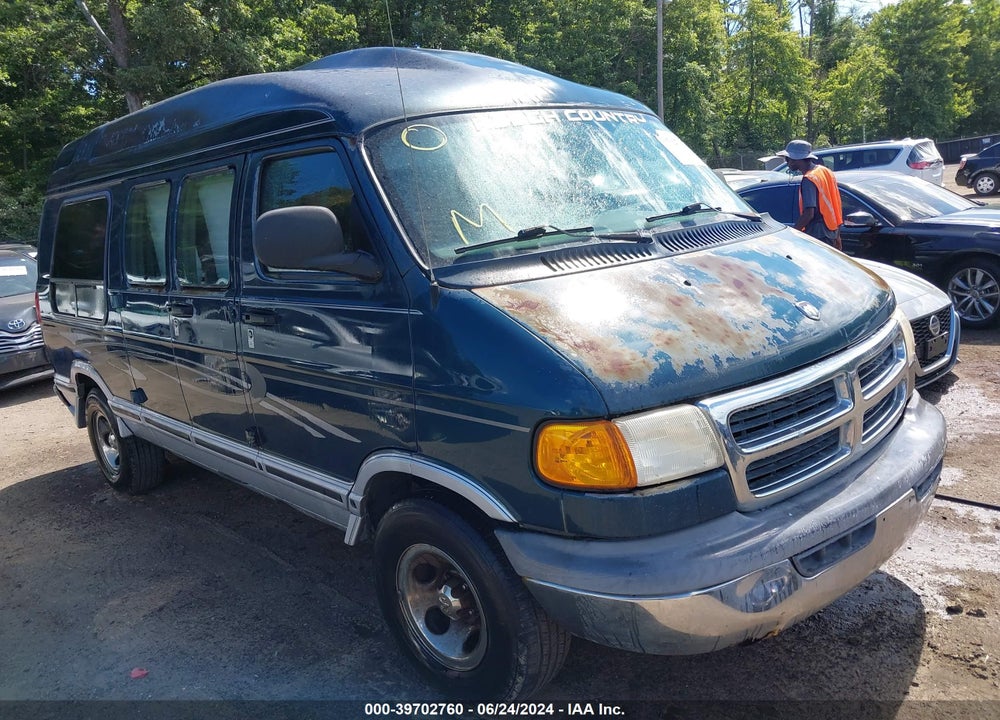 2000 DODGE RAM VAN 1500 CONVERSION VIN: 2B6HB11Y2YK103653
