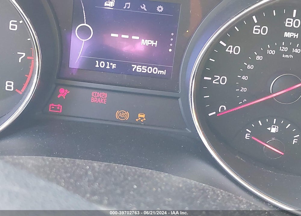 2017 KIA SEDONA EX VIN: KNDMC5C17H6335081