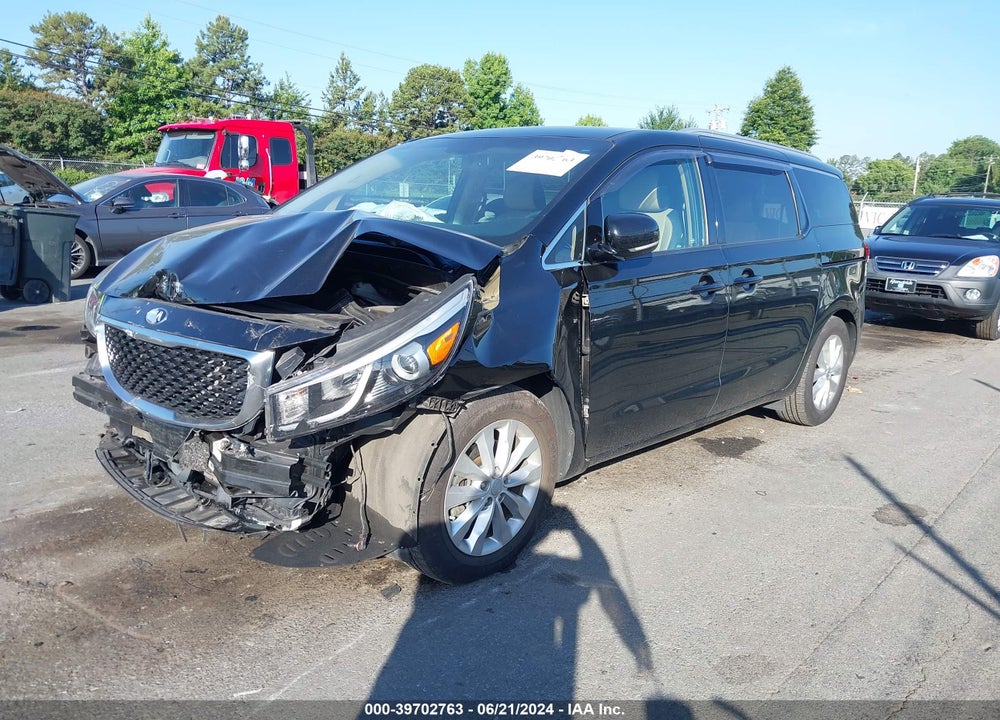 2017 KIA SEDONA EX VIN: KNDMC5C17H6335081