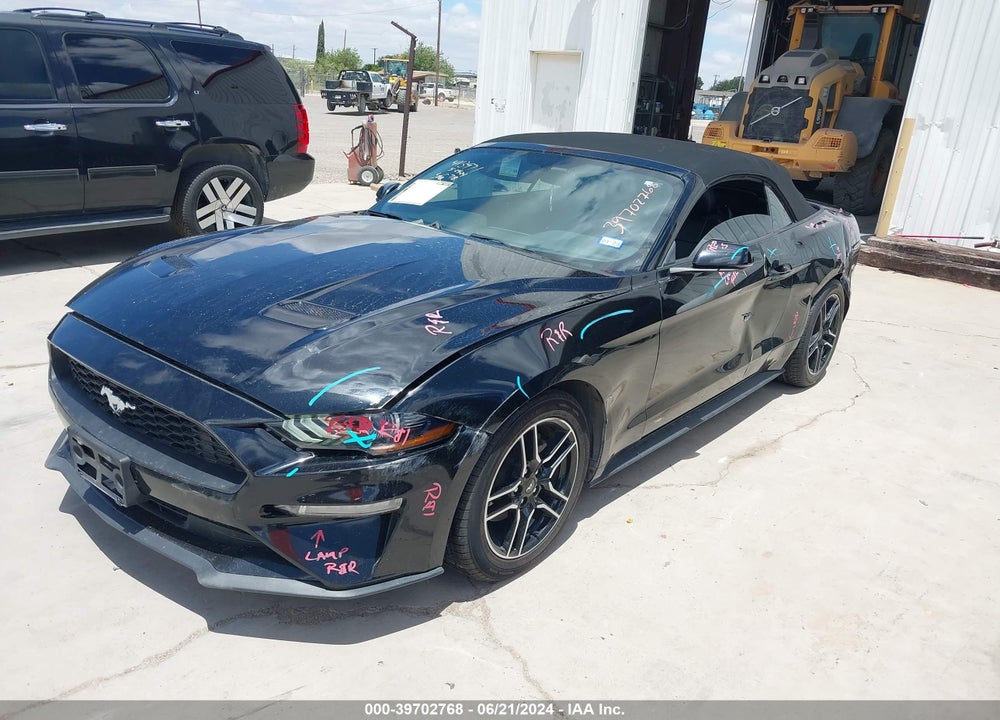 2020 FORD MUSTANG ECOBOOST PREMIUM VIN: 1FATP8UH9L5134400