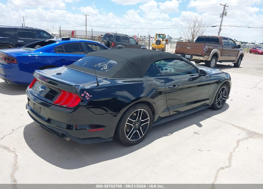2020 FORD MUSTANG ECOBOOST PREMIUM VIN: 1FATP8UH9L5134400