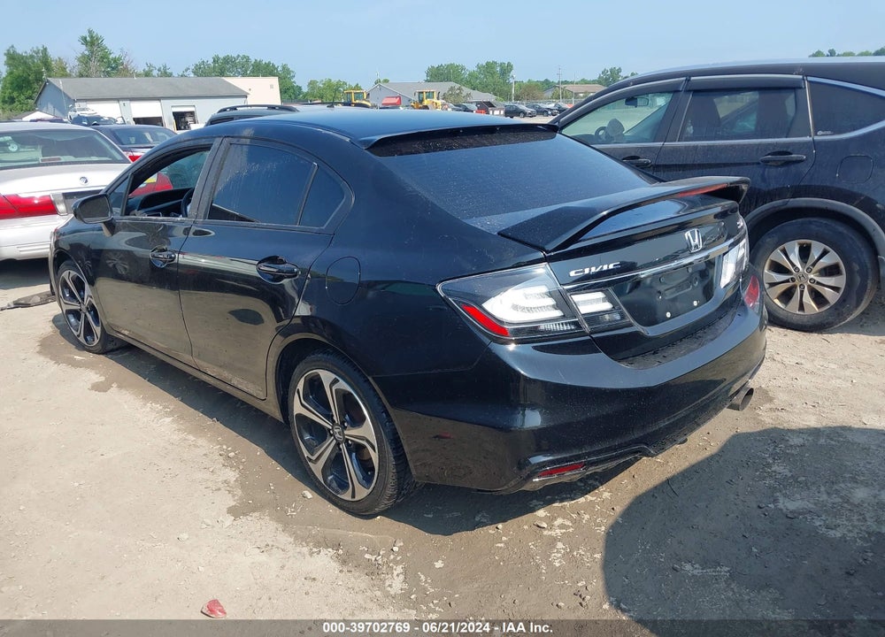 2015 HONDA CIVIC SI VIN: 2HGFB6E53FH705893