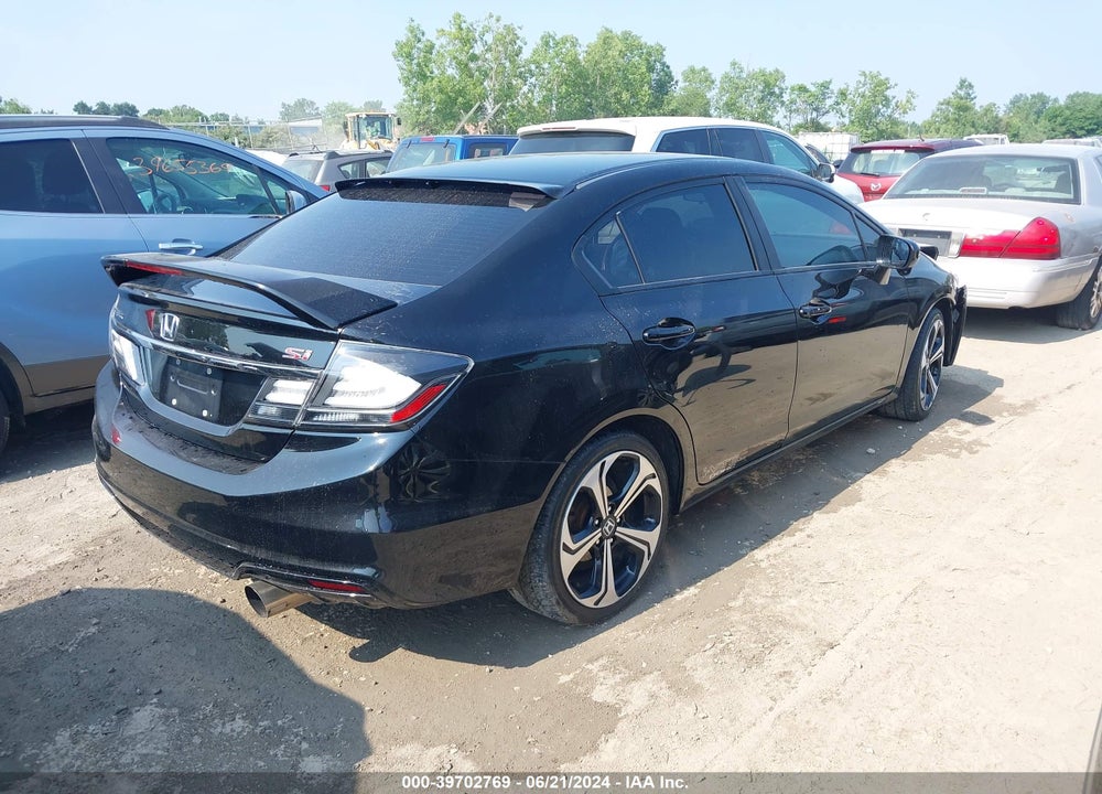2015 HONDA CIVIC SI VIN: 2HGFB6E53FH705893