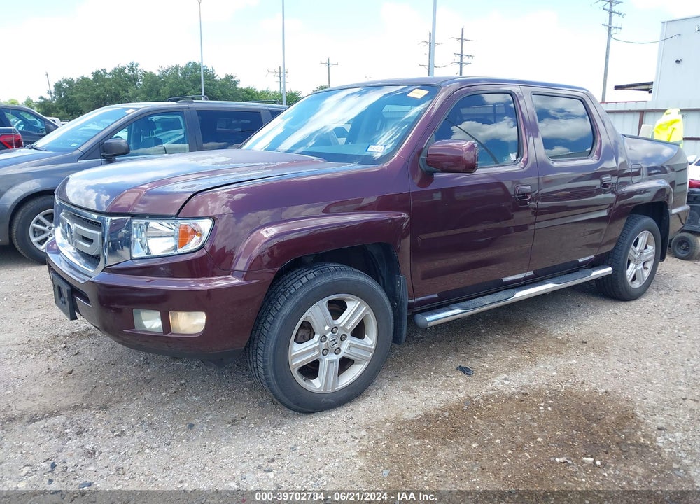 2010 HONDA RIDGELINE RTL VIN: 5FPYK1F5XAB011636