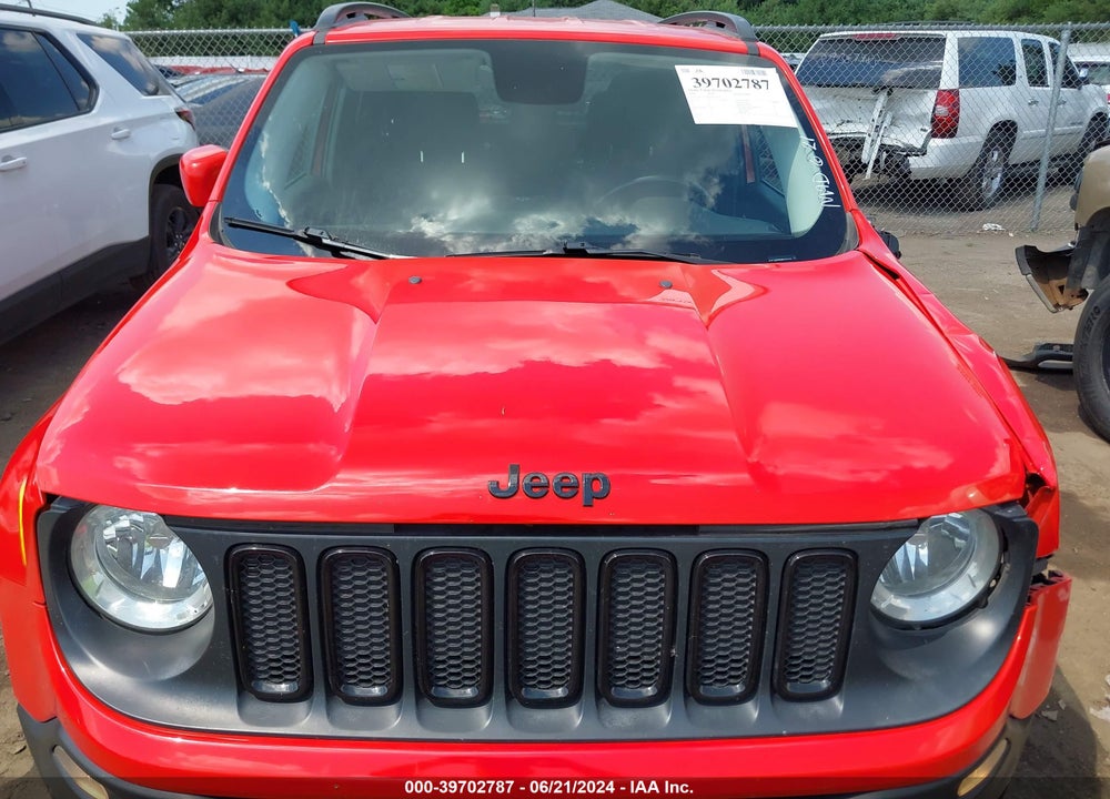 2017 JEEP RENEGADE ALTITUDE FWD VIN: ZACCJABB5HPG05328