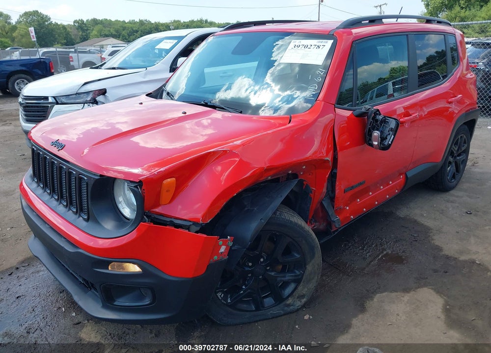 2017 JEEP RENEGADE ALTITUDE FWD VIN: ZACCJABB5HPG05328