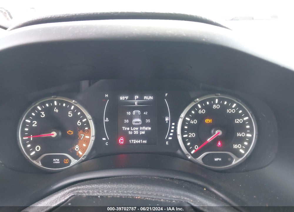 2017 JEEP RENEGADE ALTITUDE FWD VIN: ZACCJABB5HPG05328