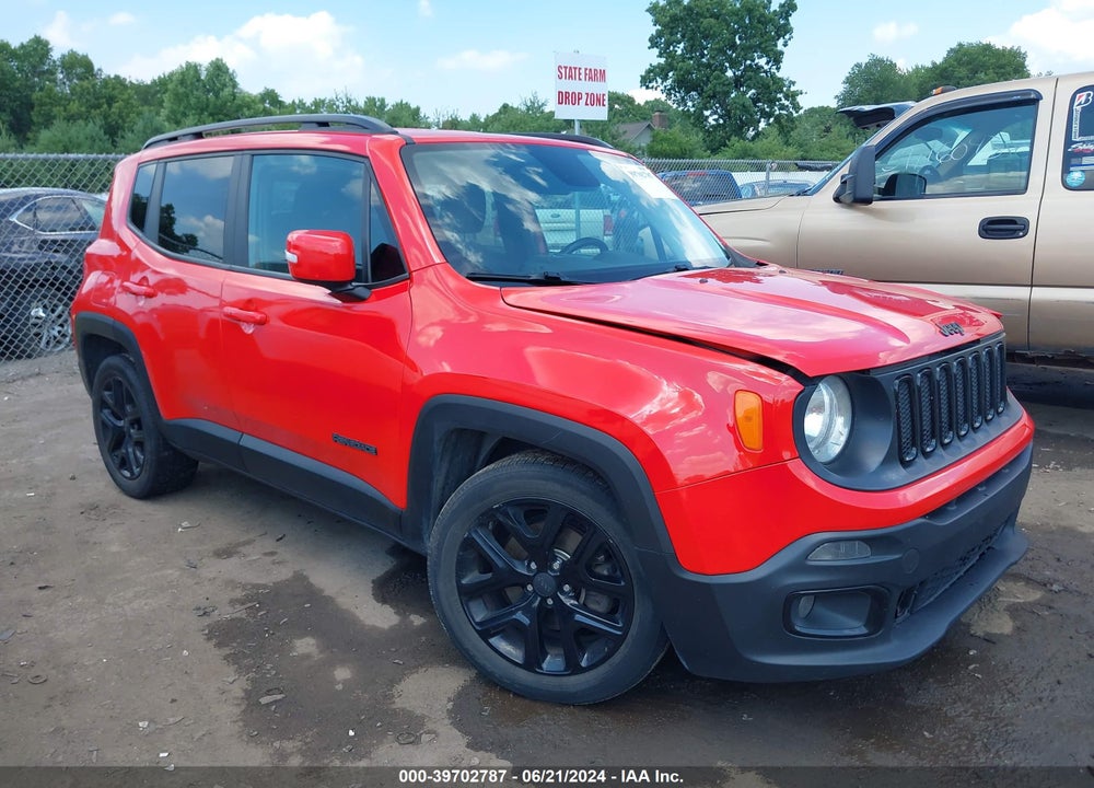 2017 JEEP RENEGADE ALTITUDE FWD VIN: ZACCJABB5HPG05328