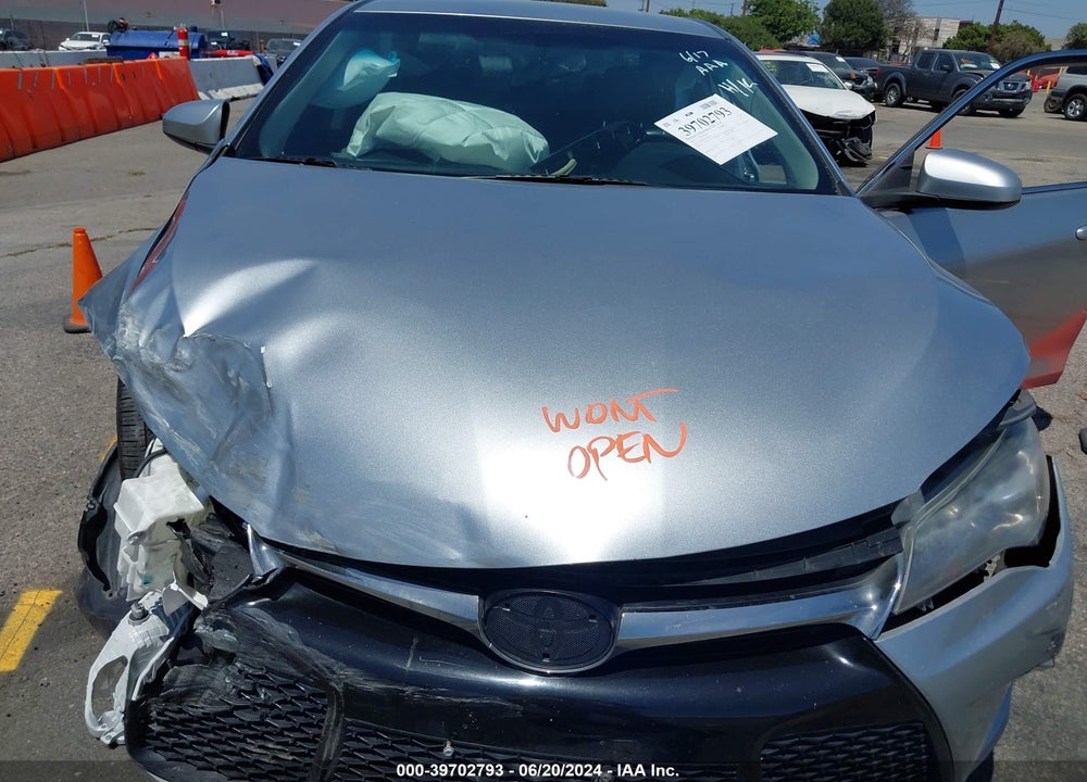 2017 TOYOTA CAMRY SE VIN: 4T1BF1FK7HU398717